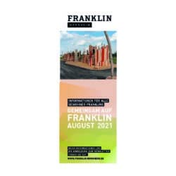 Titelbild FRANKLIN Anwohnerflyer, Ausgabe August 2021